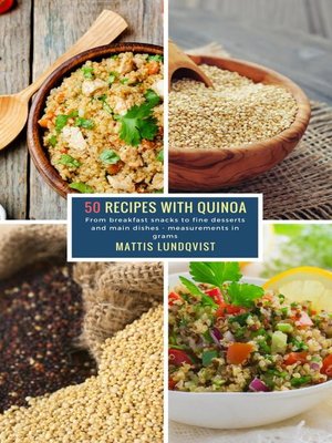 cover image of 50 Recipes with Quinoa